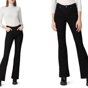 Black Sava High Rise Flare Jeans Size 12 Universal Standard